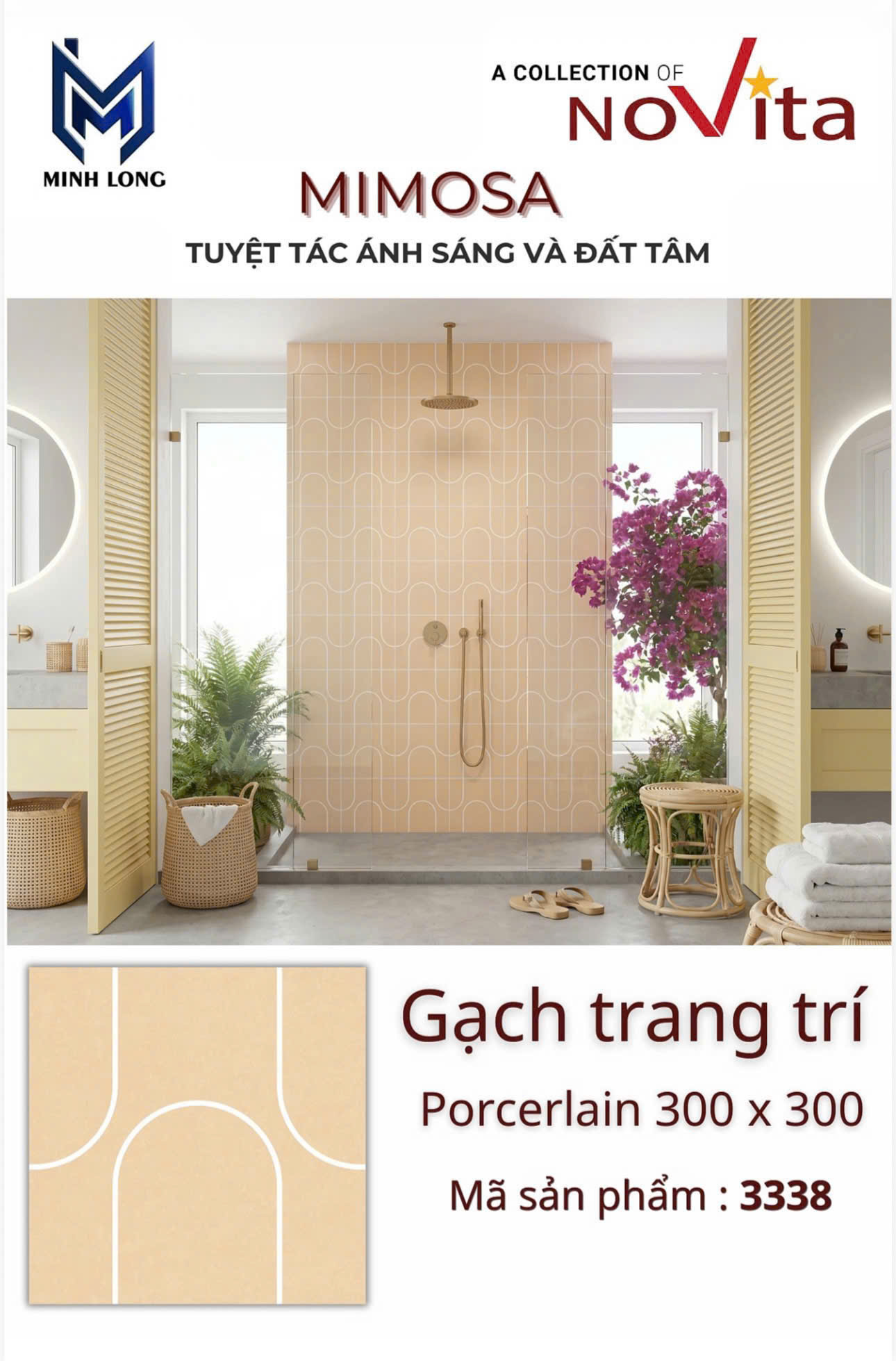 Gạch ốp lát tổng hợp 300X300